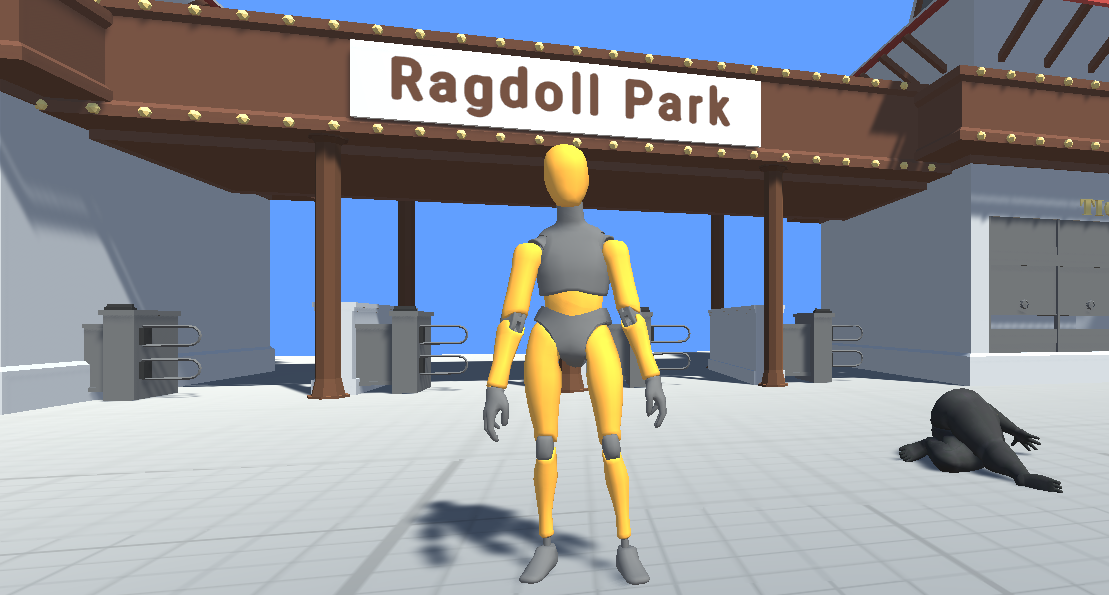 Ragdoll Park - Bloody Games - Free Online Horror Games