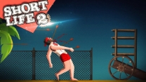 Short Life 2 physics platform obstacle game on Bloody Games