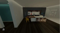 A player investigating mysterious changes and anomalies in the dark horror game Room Anomaly