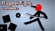 Ragdoll characters engaged in combat in the arena