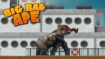 A massive, angry gorilla smashing cars and buildings in Big Bad Ape