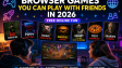 Browser Games You Can Play With Friends in 2026 featuring friends playing free online browser games with horror and adventure game recommendations.