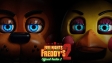 Toy Bonnie standing in the illuminated security office hallway in FNAF 2