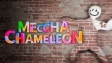 A cybernetic mechanical chameleon blending into a futuristic facility wall in Meccha Chameleon
