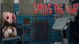 A dark hospital hallway illuminated by a weak flashlight beam in Hospital: Survive the Night